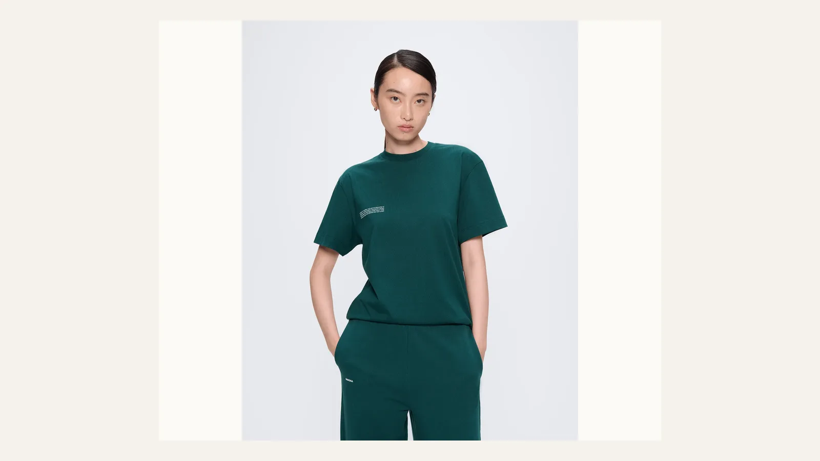 PANGAIA and Community Clothing basics compared by fit and value